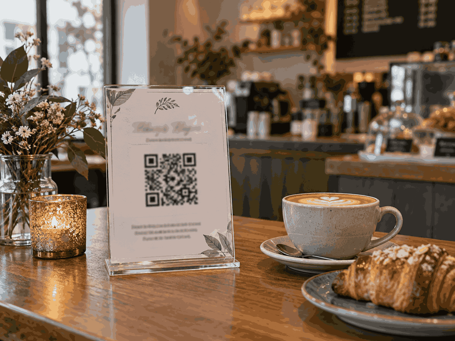 منوی دیجیتال (QR Code) کافی شاپ