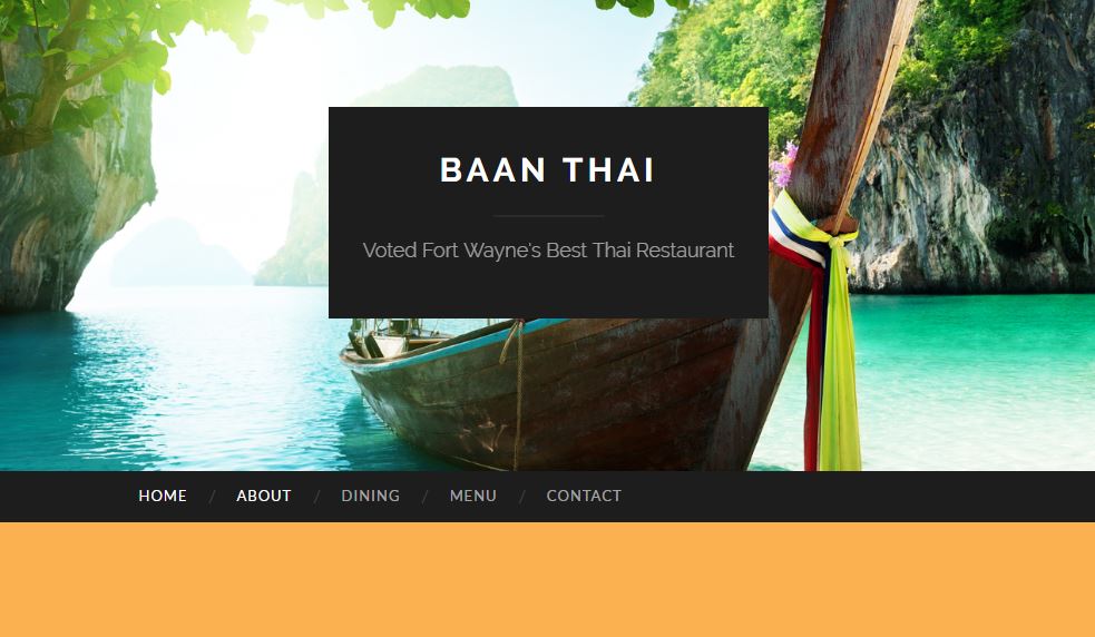 وب سایت Baan Thai