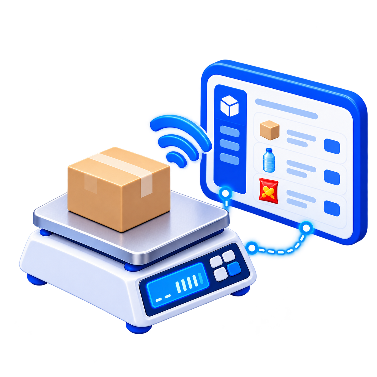 اتصال به ترازوی آنلاین