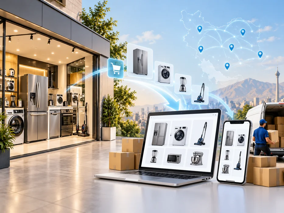 فروش اینترنتی لوازم خانگی